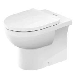 Duravit No.1 570mm Rimless Back To Wall Toilet Pan + Seat -Modern Bathroom Shop n1btwss l