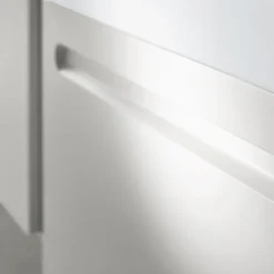 Duravit No.1 550mm White Matt 1-Drawer Wall Mounted Vanity Unit With Basin (Trap Cut-Out) 11 Duravit No.1 550mm White Matt 1-Drawer Wall Mounted Vanity Unit With Basin (Trap Cut-Out) -Modern Bathroom Shop n550whi d2