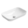 Hudson Reed Rectangular 515 X 340mm Countertop Vessel Basin 1 Hudson Reed Rectangular 515 X 340mm Countertop Vessel Basin -Modern Bathroom Shop nbv181 l