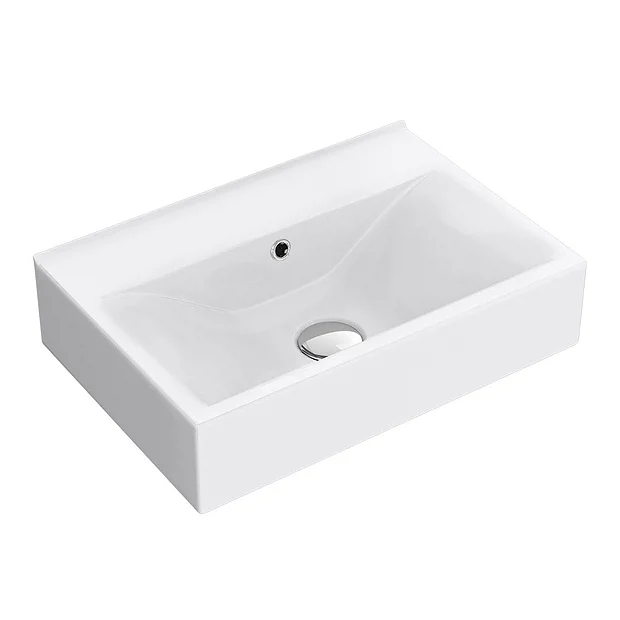 Nova Small Wall Hung 0TH Vanity + Square Toilet 7 Nova Small Wall Hung 0TH Vanity + Square Toilet - Image 5