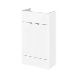 Hudson Reed 500x255mm Gloss White Compact Vanity Unit -Modern Bathroom Shop off105 lrg
