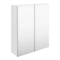 Hudson Reed 600mm White Gloss 50/50 Mirror Unit