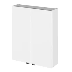 Hudson Reed 500x182mm Gloss White Fitted Wall Unit -Modern Bathroom Shop off155 l
