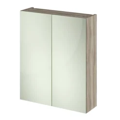 Hudson Reed 600mm Driftwood 50/50 Mirror Unit -Modern Bathroom Shop off217 l