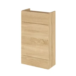 Hudson Reed 500x255mm Natural Oak Compact WC Unit -Modern Bathroom Shop off345 l