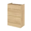Hudson Reed 600x355mm Natural Oak Full Depth WC Unit -Modern Bathroom Shop off348 lrg