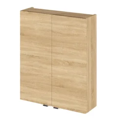 Hudson Reed Natural Oak 500mm Wall Unit -Modern Bathroom Shop off355 l