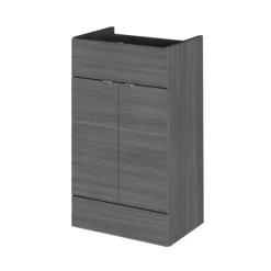 Hudson Reed 500x355mm Grey Avola Full Depth Drawer Line Unit -Modern Bathroom Shop off526n