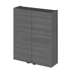 Hudson Reed 500x182mm Grey Avola Fitted Wall Unit -Modern Bathroom Shop off555n