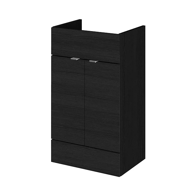 Hudson Reed 500x355mm Hacienda Black Full Depth Vanity Unit 4 Hudson Reed 500x355mm Hacienda Black Full Depth Vanity Unit - Image 2