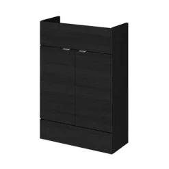 Hudson Reed 600x255mm Hacienda Black Compact Vanity Unit -Modern Bathroom Shop off607