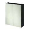 Hudson Reed 600mm Hacienda Black 50/50 Mirror Unit 2 Hudson Reed 600mm Hacienda Black 50/50 Mirror Unit -Modern Bathroom Shop off617