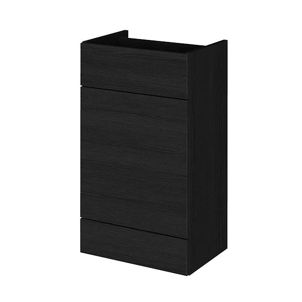Hudson Reed 500x355mm Hacienda Black Full Depth WC Unit 3 Hudson Reed 500x355mm Hacienda Black Full Depth WC Unit