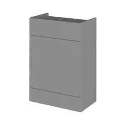 Hudson Reed 600x355mm Gloss Grey Full Depth WC Unit -Modern Bathroom Shop off948 l