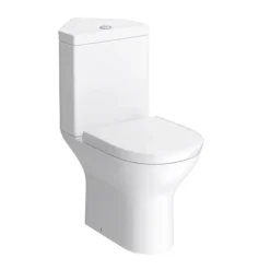 Orion Modern Corner Toilet + Soft Close Seat