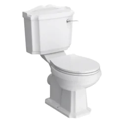 Oxford Close Coupled Traditional Toilet WC With Toilet Seat -Modern Bathroom Shop oxfordclosecoupledtraditionaltoiletwcwithtoiletseatlarge