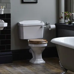 Heritage - Granley Close Coupled Standard Height WC & Cistern -Modern Bathroom Shop pgrw00 d2n