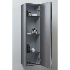Roper Rhodes 320mm Mirrored Storage Unit - Gloss White -Modern Bathroom Shop purcmir12w d1
