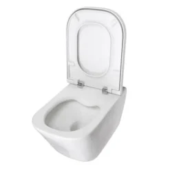 Roca The Gap Rimless Wall Hung Toilet + Compact Soft Close Seat 11 Roca The Gap Rimless Wall Hung Toilet + Compact Soft Close Seat -Modern Bathroom Shop rcgpwc3 d1