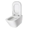 Roca The Gap Rimless Wall Hung Toilet + Compact Soft Close Seat 2 Roca The Gap Rimless Wall Hung Toilet + Compact Soft Close Seat -Modern Bathroom Shop rcgpwc3 d2