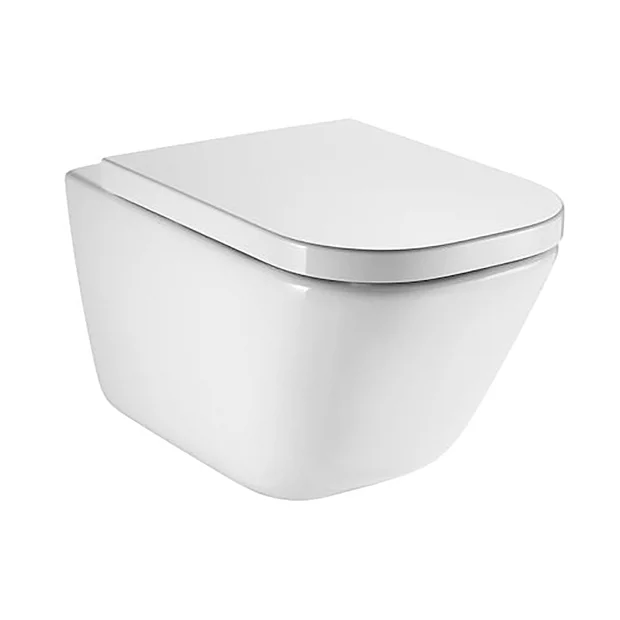 Roca The Gap Rimless Wall Hung Toilet + Compact Soft Close Seat 4 Roca The Gap Rimless Wall Hung Toilet + Compact Soft Close Seat - Image 2