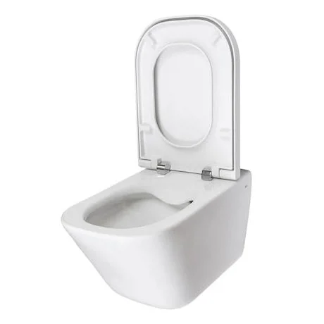 Roca The Gap Rimless Wall Hung Toilet + Slim Soft Close Seat 3 Roca The Gap Rimless Wall Hung Toilet + Slim Soft Close Seat
