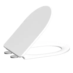 Ringo Rimless Round Back To Wall Pan With Slim Soft-Close Seat 11 Ringo Rimless Round Back To Wall Pan With Slim Soft-Close Seat -Modern Bathroom Shop rgcct d3 1