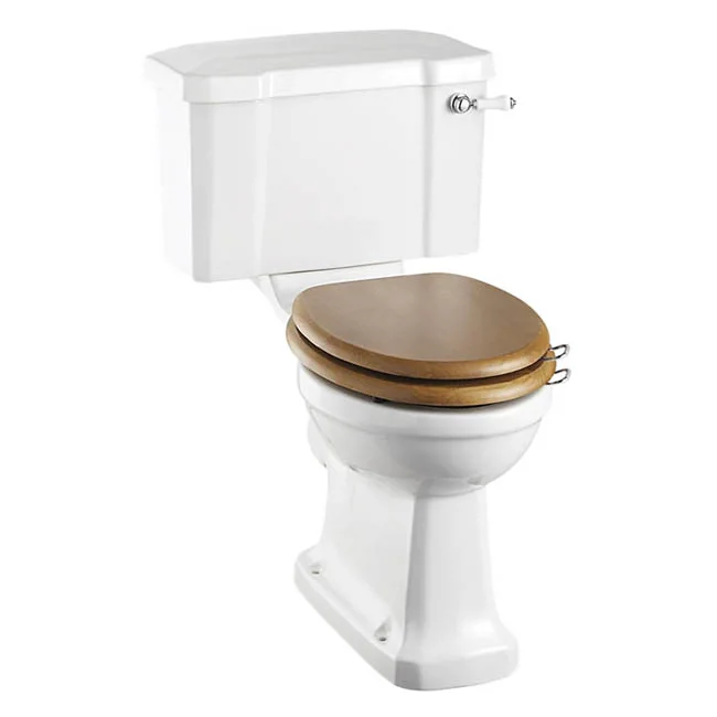 Burlington Rimless Close Coupled WC With 520mm Lever Cistern 4 Burlington Rimless Close Coupled WC With 520mm Lever Cistern - Image 2