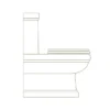 Burlington Riviera Close Coupled BTW Toilet With Soft Close Seat 1 Burlington Riviera Close Coupled BTW Toilet With Soft Close Seat -Modern Bathroom Shop rivccbtw d5