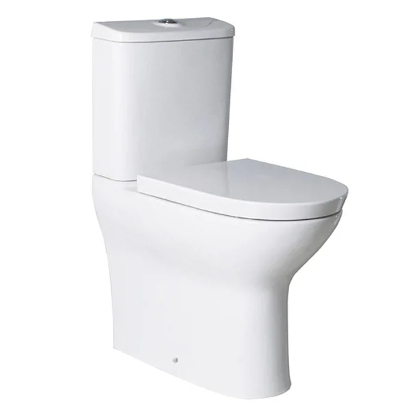 Roca Colina Comfort Height BTW Close Coupled Toilet With Soft-Close Seat 4 Roca Colina Comfort Height BTW Close Coupled Toilet With Soft-Close Seat - Image 2