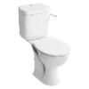 Armitage Shanks Sandringham 21 Raised Height WC + Soft Close Seat -Modern Bathroom Shop san21rhwc l