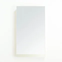 700mm Slimline Mirror Cabinet Bamboo -Modern Bathroom Shop smcbb d1