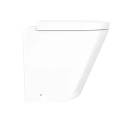 Solace Back To Wall Toilet With Soft Close Seat + Concealed Cistern -Modern Bathroom Shop solwcpakd3