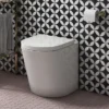 Solace Back To Wall Toilet With Soft Close Seat + Concealed Cistern -Modern Bathroom Shop solwcpakd5