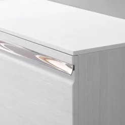 Roper Rhodes Pursuit Wall Hung Countertop Vanity Unit - Charcoal Elm - 600mm Solid Worktop 7 Roper Rhodes Pursuit Wall Hung Countertop Vanity Unit - Charcoal Elm - 600mm Solid Worktop -Modern Bathroom Shop ssw6042