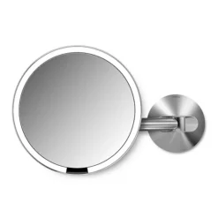 Simplehuman Wall Mounted 20cm Cosmetic Sensor Mirror -Modern Bathroom Shop st3003 d1