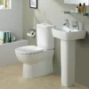 Ideal Standard Tempo Short Projection Close Coupled Back To Wall Toilet -Modern Bathroom Shop temccbtwsc d2