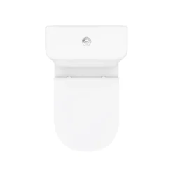 Toreno Round Rimless Close Coupled Toilet + Soft Close Seat