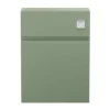 Hudson Reed Urban Satin Green 500mm WC Unit Only 1 Hudson Reed Urban Satin Green 500mm WC Unit Only -Modern Bathroom Shop urb841l