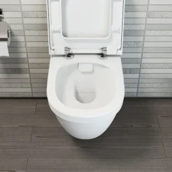 VitrA S50 Rimless Wall Hung Toilet With Seat 12 VitrA S50 Rimless Wall Hung Toilet With Seat -Modern Bathroom Shop v50rlwhlrg