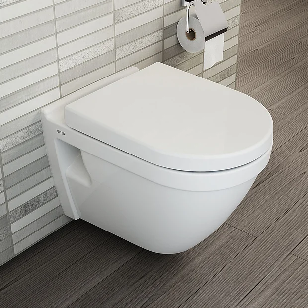 VitrA S50 Rimless Wall Hung Toilet With Seat 4 VitrA S50 Rimless Wall Hung Toilet With Seat - Image 2