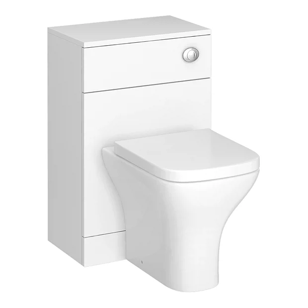 Venice 500x300mm White Gloss BTW Toilet Unit Incl. Cistern + Modern Pan 4 Venice 500x300mm White Gloss BTW Toilet Unit Incl. Cistern + Modern Pan - Image 2