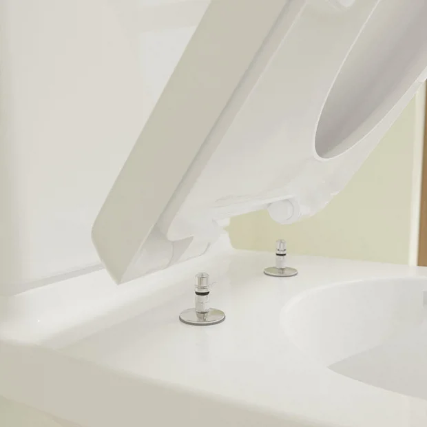 Villeroy & Boch Villeroy And Boch O.novo Close Coupled Toilet (Bottom Entry Water Inlet) + Soft Close Seat 5 Villeroy & Boch Villeroy And Boch O.novo Close Coupled Toilet (Bottom Entry Water Inlet) + Soft Close Seat - Image 3