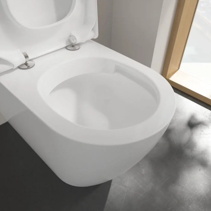 Villeroy & Boch Villeroy And Boch Subway 2.0 DirectFlush Rimless BTW Close Coupled Toilet (Bottom Entry Water Inlet) + Soft Close Seat 3 Villeroy & Boch Villeroy And Boch Subway 2.0 DirectFlush Rimless BTW Close Coupled Toilet (Bottom Entry Water Inlet) + Soft Close Seat