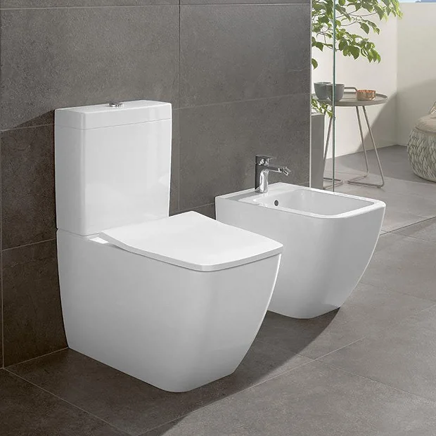 Villeroy & Boch Villeroy And Boch Venticello DirectFlush Rimless BTW Close Coupled Toilet (Side/Rear Entry Water Inlet) + Soft Close Seat 5 Villeroy & Boch Villeroy And Boch Venticello DirectFlush Rimless BTW Close Coupled Toilet (Side/Rear Entry Water Inlet) + Soft Close Seat - Image 3