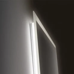 Venice 600 X 800mm Rectangular LED Illuminated Anti-Fog Bathroom Mirror -Modern Bathroom Shop vn6080mir d2