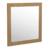 Valencia Naturale Oak Effect Framed Mirror 650 X 700mm -Modern Bathroom Shop vnat65m d2