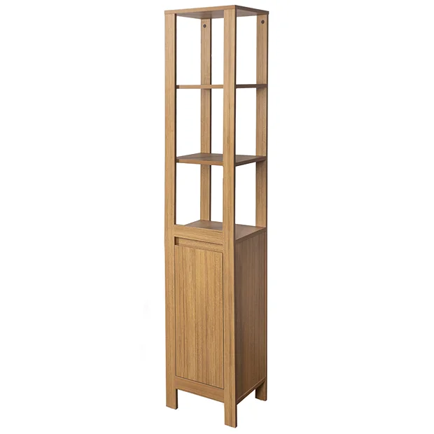 Valencia Naturale Oak Effect Tall Unit 4 Valencia Naturale Oak Effect Tall Unit - Image 2