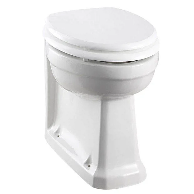 Burlington 60 Back To Wall Unit & Regal Comfort Height Pan (excluding Seat) - Classic Grey 5 Burlington 60 Back To Wall Unit & Regal Comfort Height Pan (excluding Seat) - Classic Grey - Image 3