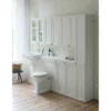 Burlington 60 Back To Wall Unit & Regal Comfort Height Pan (excluding Seat) - Classic Grey -Modern Bathroom Shop w60gp15 d2